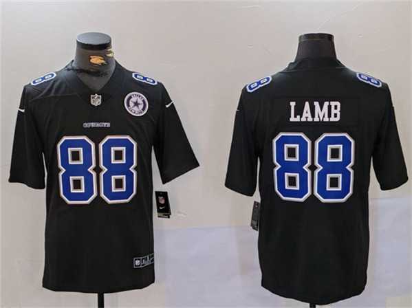 Men's Dallas Cowboys #88 CeeDee Lamb Black Throwback With Patch Vapor Untouchable Limited Football Stitched Jersey,We sell and wholesale Men's Dallas Cowboys #88 CeeDee Lamb Black Throwback With Patch Vapor Untouchable Limited Football Stitched Jersey on line form chian!